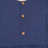 Denim Flower Frock (Cotton)