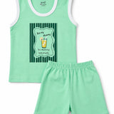Mint Lemonade Sleeveless with Shorts (Unisex)