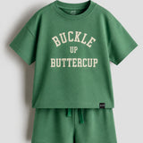 Green Buckle Oversized Set (Unisex)