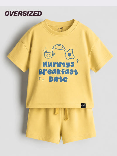 Yellow Mummy Oversized Set (Unisex)