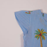 Light Blue Forest Frock (Cotton)