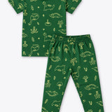 Green Jurassic Pyjama Set (Unisex)