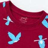 Red Birds Pyjama Set (Unisex)