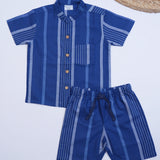 Navy Stripes Set (Cotton)