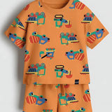 Orange Truck Oversized Set (Unisex)