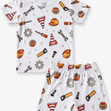 White Tools Co-Ord Shorts Set (Unisex)