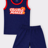 Navy Trouble Sleeveless with Shorts (Unisex)