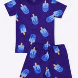 Purple Popsicle Shorts Set (Unisex)