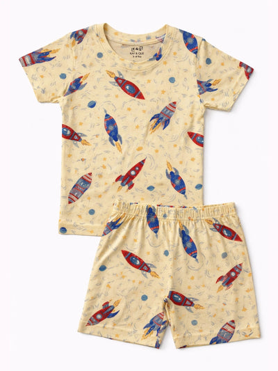 Offwhite Rockets Shorts Set (Unisex)