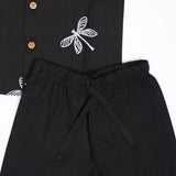 Black Dragonfly Set (Cotton)