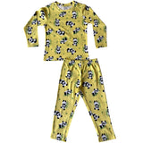 Yellow Panda Full Sleeve Pyjama Set (Unisex)