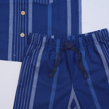 Navy Stripes Set (Cotton)