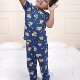 Denim Boats Pyjama Set (Unisex)