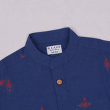 Navy Red Set (Cotton)