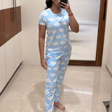Women Blue Sky