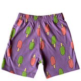 Purple Icecream Coord Set with Shorts (Unisex)