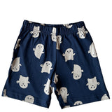 Denim Boo Ghost Coord Set with Shorts (Unisex)