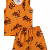 Orange Cub Sleeveless with Shorts (Unisex)