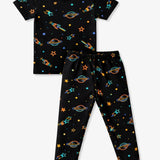 Black Multi Space Pyjama Set (Unisex)