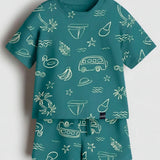 Teal Vacation Oversized Set (Unisex)
